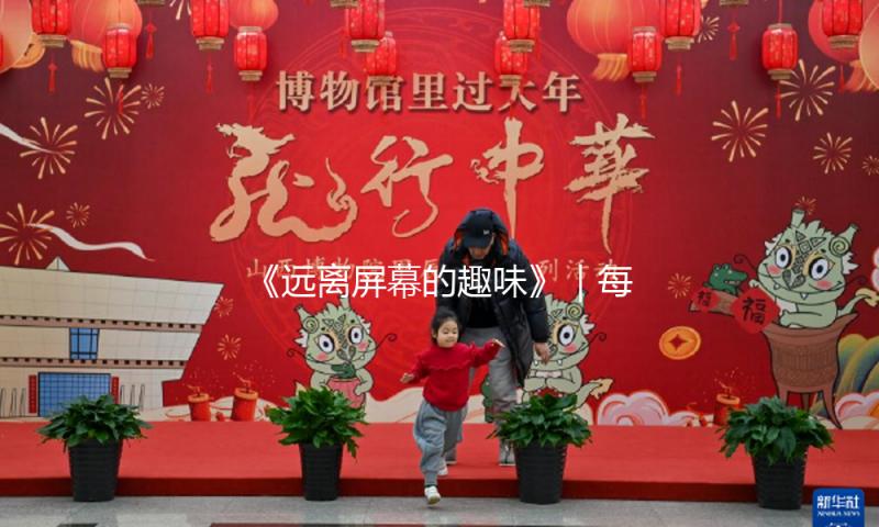 《远离屏幕的趣味》｜每日一书 — 新京报