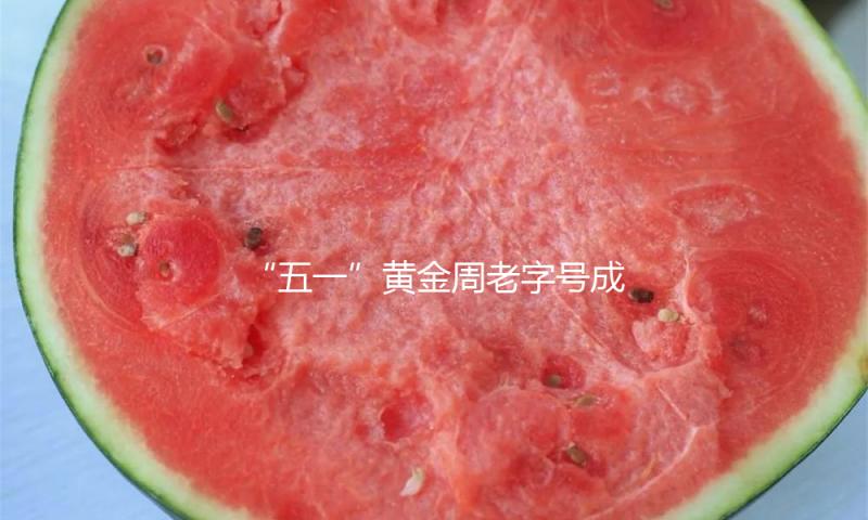 “五一”黄金周老字号成“流量担任”