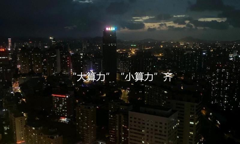 “大算力”“小算力”齐发力 算力布局紧跟需求与技能