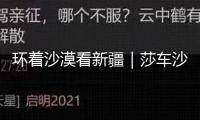 環著沙漠看新疆｜莎車沙漠鎖邊實踐：中水造林萬余畝