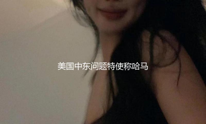 美国中东问题特使称哈马斯没有承受其加沙停火计划