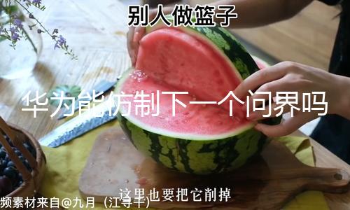 华为能仿制下一个问界吗？