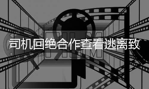 司机回绝合作查看逃离致辅警受伤，成都警方：已采纳刑事强制措施 — 新京报