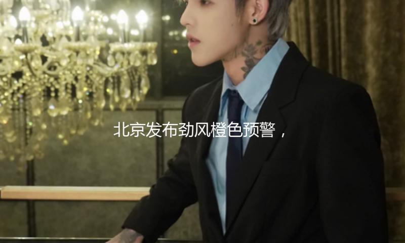 北京发布劲风橙色预警，应急办提示市民削减或中止户外活动