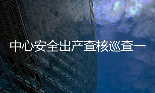 中心安全出产查核巡查一季度安全出产明查暗访正式发动 — 新京报