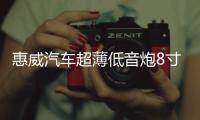 惠威汽車超薄低音炮8寸車載車用音響超重低音改裝有源自帶功放12V
