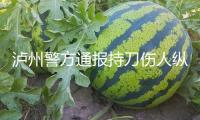 瀘州警方通報持刀傷人縱火事情：致1死2傷，嫌疑人被當(dāng)場抓獲