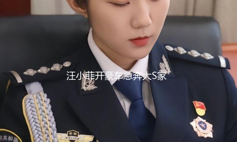 汪小菲开豪车急奔大S家，保安提早翻开大门，汪小菲短促进入小区