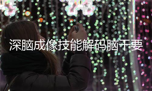 深脑成像技能解码脑干要害结构