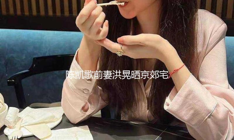 陈凯歌前妻洪晃晒京郊宅院，空位上百平，爱马仕被她拍出廉价感