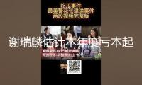 謝瑞麟估計本年度虧本起伏收窄逾46%
