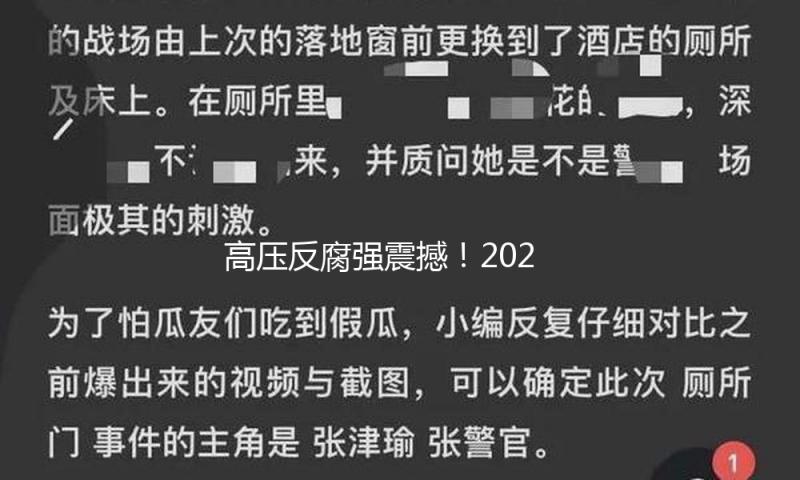 高压反腐强震撼！2024年2.5万人自动投案