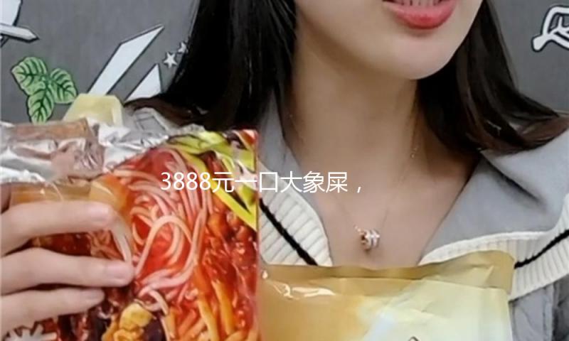 3888元一口大象屎，这届中产被精美菜掏空